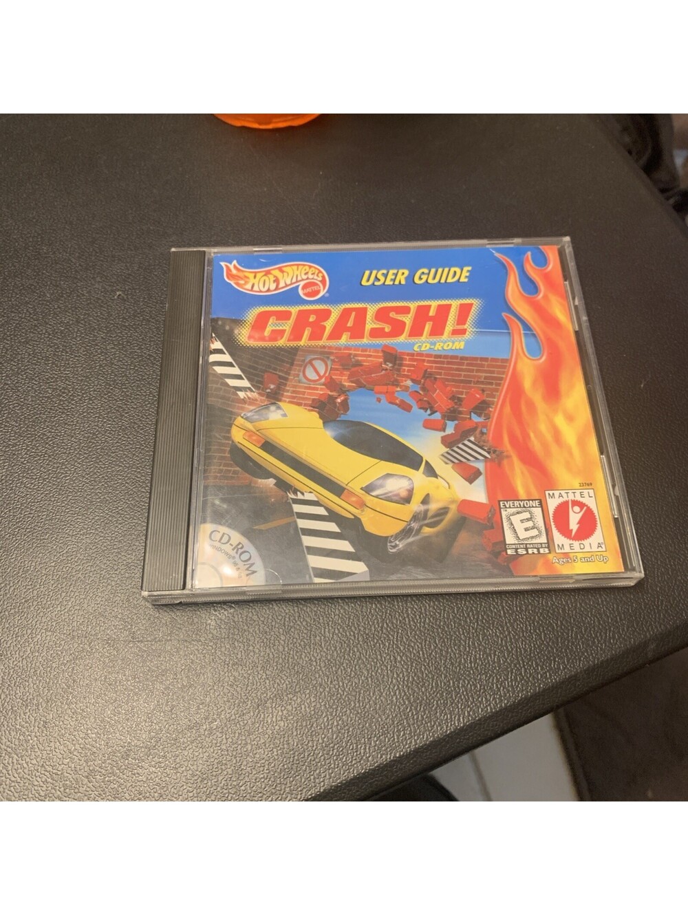 Hot Wheels Crash! CD-ROM Complete PC Game Mattel 1999